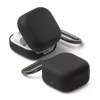 RINGKE Silicone θήκη για Samsung Galaxy Buds 4 / 4 Pro - μαύρο