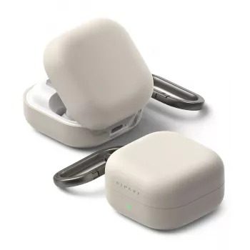 Ringke Silicone θήκη για Samsung Galaxy Buds 4 / 4 Pro - Stone
