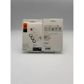 Spigen Optik Pro HD GLAS.TR EZ Fit Προστασία κάμερας Συσκευασία 2 τεμ. για Samsung Galaxy S26 - Μαύρο