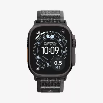 SPIGEN ATHLEX AIR 2 APPLE WATCH 8 / 9 / 10 / 11 / SE / ULTRA (44 / 45 / 46 / 49 MM) Active Μαύρο / Γκρι