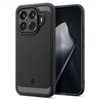 Spigen Rugged Armor Θήκη για Xiaomi 15T Pro, Μαύρο ματ