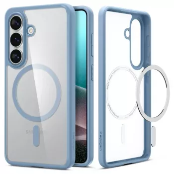 Spigen Ultra Hybrid Mag MagSafe Θήκη για Samsung Galaxy S26+ - Crystal Clear Blue