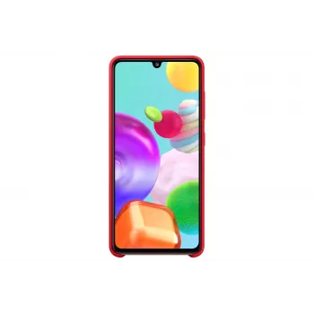 Samsung Galaxy A41 θήκη σιλικόνης κόκκινο
