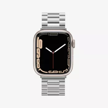 Spigen Modern Fit Link Bracelet για Apple Watch 42/44/45/49mm - Ασημί