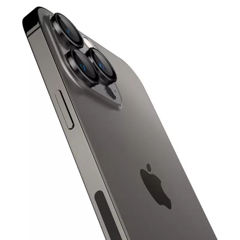 Spigen Optik.TR EZ Fit Camera Protector 2-Pack για iPhone 14 Pro / 14 Pro Max - μαύρο