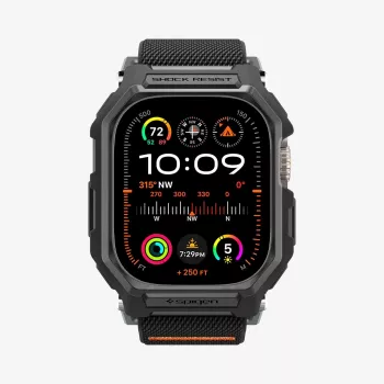 SPIGEN Lite Fit Pro Apple Watch Ultra 1 / 2 / 3 (49 mm) Ματ Μαύρο