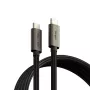 RINGKE USB 3.2 Gen 2x2 Type-C Καλώδιο PD 240W 100cm Μαύρο