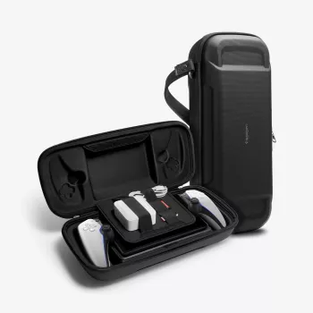 Spigen Rugged Armor Pro Case για Sony PlayStation Portal - Μαύρο