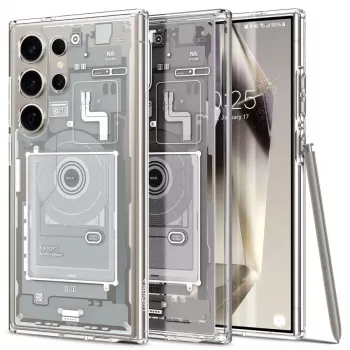 Spigen Ultra Hybrid Zero One Θήκη για Samsung Galaxy S23 Ultra 6,8 inch Διάφανη