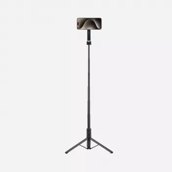Spigen S580W Selfie Stick με τρίποδο Μαύρο