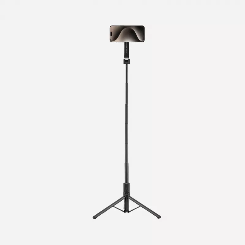 Spigen S580W Selfie Stick με τρίποδο Μαύρο