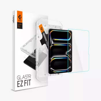Spigen iPad Pro 11 inch 2024 Glas.tR EZ Fit Προστατευτικό Οθόνης από Σκληρυμένο Γυαλί