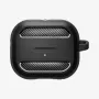 Spigen Rugged Armor Case για Samsung Galaxy Buds 3 / Buds 3 Pro - Ματ Μαύρο