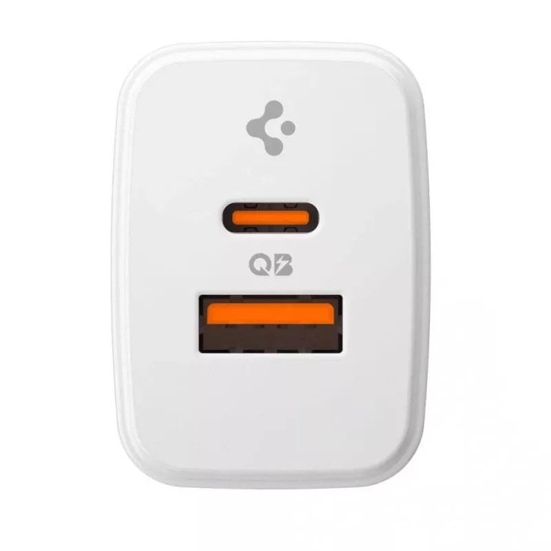 SPIGEN ESSENTIAL EE202EU 2-PORT NETWORK CHARGER 20W WHITE