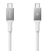 Spigen Essential USB-C σε USB-C Καλώδιο 100W 1m Λευκό