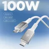 Spigen Essential USB-C σε USB-C Καλώδιο 100W 1m Λευκό