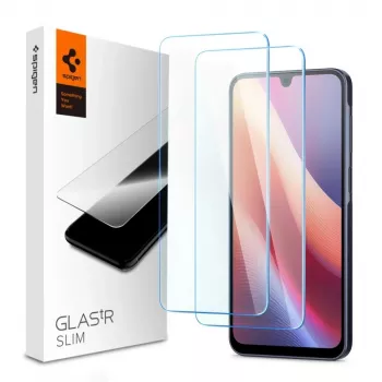 SPIGEN GLAS.tR SLIM 2-Pack Μεμβράνη προστασίας οθόνης από σκληρυμένο γυαλί για Samsung Galaxy A16 4G/5G, A26 5G, A17 4G/5G - Clear