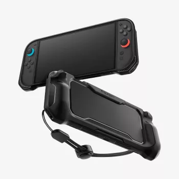 Spigen Rugged Armor Θήκη Nintendo Switch 2 Ματ Μαύρο