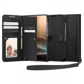 SPIGEN Wallet S Θήκη για Samsung Galaxy S25+ Plus Μαύρο