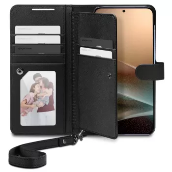 SPIGEN Wallet S Θήκη για Samsung Galaxy S25+ Plus Μαύρο