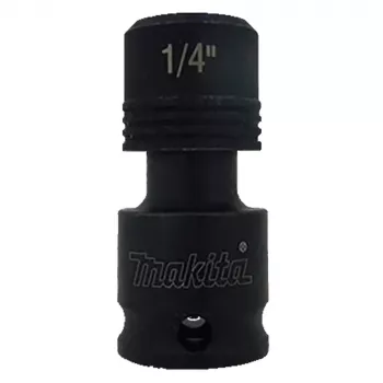 Makita B-68454 Προσαρμογέας καρυδακιού 3/8 ίντσας τετράγωνο σε 1/4 ίντσας εξάγωνο με πείρο ασφάλισης
