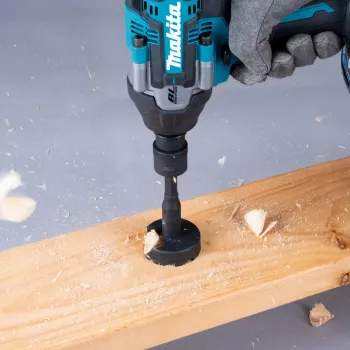 Makita B-68454 Προσαρμογέας καρυδακιού 3/8 ίντσας τετράγωνο σε 1/4 ίντσας εξάγωνο με πείρο ασφάλισης