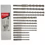 Makita Σετ τρυπανιών SDS-PLUS 14 τεμ. (5-14mm) σε πλαστική βαλίτσα D-71956