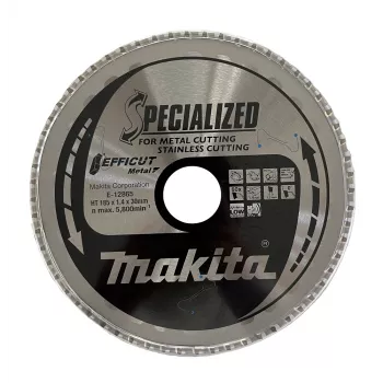 Makita Specialized EFFICUT Δίσκος πριονιού για ξύλο και μέταλλο, 185 mm, 60 δόντια