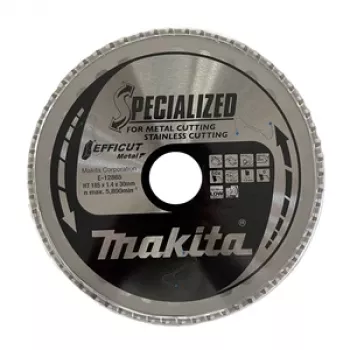 Makita Specialized EFFICUT Δίσκος πριονιού για ξύλο και μέταλλο, 185 mm, 60 δόντια
