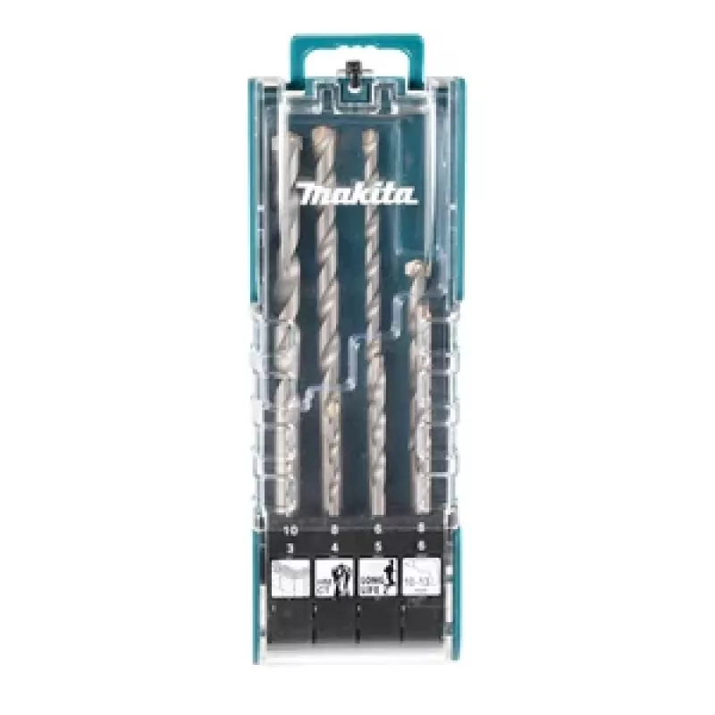 Makita E-15861 SDS-Plus Σετ τρυπανιών σφυριού 8 τεμ., με καρβίδιο