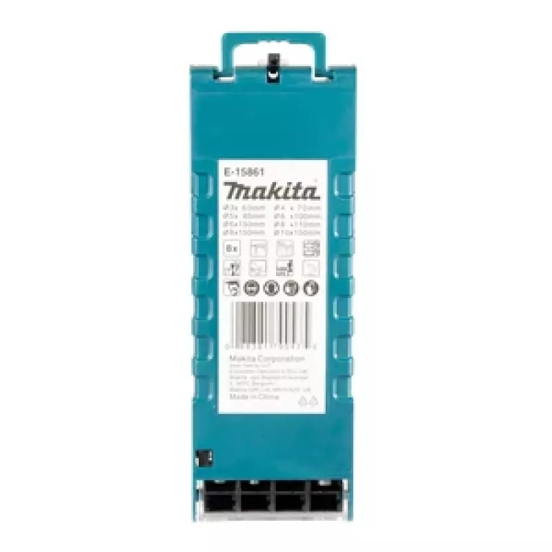 Makita E-15861 SDS-Plus Σετ τρυπανιών σφυριού 8 τεμ., με καρβίδιο