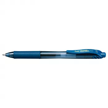 Pentel EnerGel X στυλό gel με μηχανισμό - navy - 0,7 mm - μεσαία μύτη - αμφίχειρο