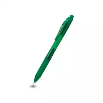 Pentel EnerGel X στυλό gel με μηχανισμό - πράσινο μελάνι - 0,7 mm μεσαία μύτη - πλαστικό σώμα - αμφίχειρο