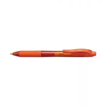 Pentel EnerGel X στυλό gel με μηχανισμό - πορτοκαλί - 0,7 mm μεσαία μύτη - αμφίχειρο