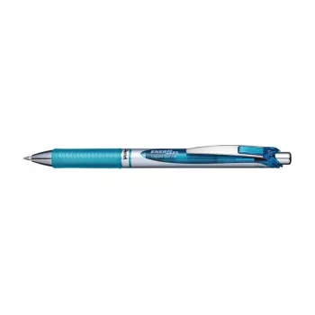 Pentel EnerGel Xm στυλό gel με μηχανισμό - γαλάζιο μελάνι - 0,35 mm μύτη βελόνας - μπλε σώμα - λαστιχένια λαβή