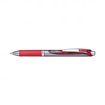 Pentel EnerGel BL80-BX στυλό gel με μηχανισμό 0,5mm μύτη βελόνας κόκκινο μελάνι
