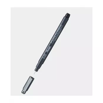 Pentel Fineliner Pigment 0,4 mm Μαύρο