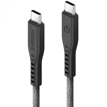 ENERGEA Flow Καλώδιο USB-C σε USB-C 1,5m Μαύρο 240W 5A PD Ταχεία Φόρτιση