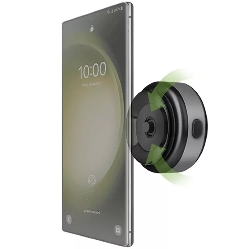 ENERGEA Universal Inductive AirLock Βάση Αυτοκινήτου για Ταμπλό/Αεραγωγό Μαύρο