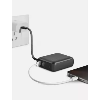 Energea Integra Mini 10000mAh Power Bank USB-C PD 35W Γκρι
