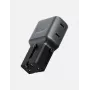 ENERGEA TravelGoAdapter 45 2xUSB-C 45W Graphite Black Φις EU
