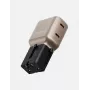 ENERGEA TravelGoAdapter 45 2xUSB-C 45W Φορτιστής Τοίχου Χρυσό-Μαύρο