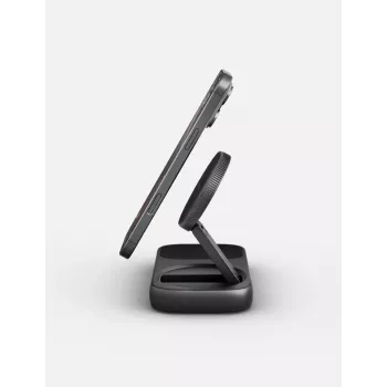 ENERGEA WiDock Plus 7 σε 1 USB-C 3.1 Σταθμός Σύνδεσης με Qi2 Ασύρματη Φόρτιση, Graphite