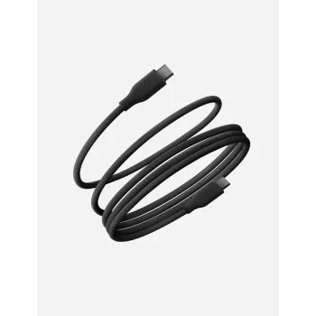 ENERGEA Helix 60 καλώδιο USB-C σε USB-C μαγνητικό 1.5m μαύρο