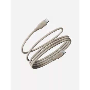 ENERGEA Helix 60 καλώδιο USB-C σε USB-C μαγνητικό 480Mbps 60W 1,5m φυσικό