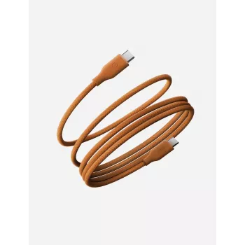 ENERGEA Helix 60 καλώδιο USB-C σε USB-C μαγνητικό 480Mbps 60W 1,5m πορτοκαλί