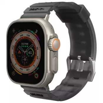 SKINARMA Shokku λουράκι ρολογιού για Apple Watch 49/46/45/44mm - Smoke