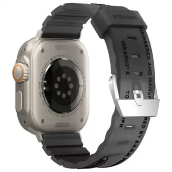 SKINARMA Shokku λουράκι ρολογιού για Apple Watch 49/46/45/44mm - Smoke