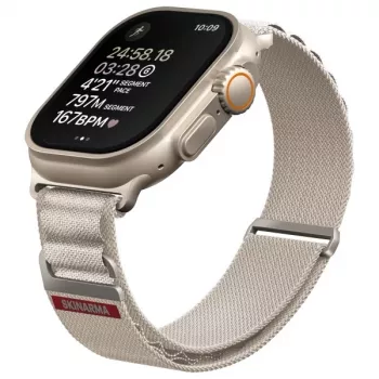 Skinarma Kobu λουράκι Apple Watch 49/46/45/44mm Ivory