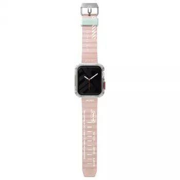 Skinarma Shokku Λουράκι Apple Watch 45/44/42mm Απαλό ροζ